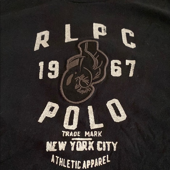 Polo by Ralph Lauren Black Graphic Tee - Picture 2 of 6